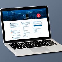 Landing Page Aninver InfraPPP Partners. Web Design project by Cristina Cortés - 12.13.2017