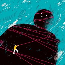 EGO. Fine Arts, Editorial Design, and Traditional illustration project by Fran Pulido - 12.13.2017