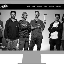 Direction and design for the El Santo Skateboards web social and marketing. Un projet de Direction artistique, Webdesign, Photographie, Illustration traditionnelle et Illustration vectorielle de Flavio Ventre - 07.02.2015