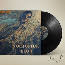 Portada Vinilo / Nocturnal  bloß Ein Projekt aus dem Bereich Design, Traditionelle Illustration und Vektorillustration von ENRIQUE PARRA - 14.12.2017