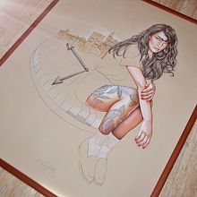 La contemplación. Un proyecto de Ilustración tradicional de Elena Pancorbo - 13.12.2017
