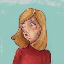 Chica Ye-ye. Design de personagens e Ilustração tradicional projeto de Cristina Sánchez - 14.12.2017