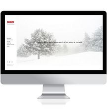 Website Sangre Glacial. Web Development, Art Direction, Web Design, and UX / UI project by Emili Biel - 12.14.2017
