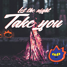 Let the night take you. Een project van Traditionele illustratie y Vectorillustratie van Mauricio Bladinieres - 20.06.2017