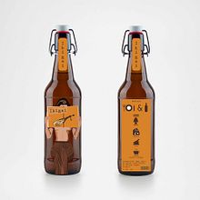 Ikigai creación de marca de cerveza inventada. Un proyecto de Bellas Artes, Br, ing e Identidad, Diseño, Diseño de personajes, Diseño de producto, Diseño gráfico, Ilustración tradicional, Ilustración vectorial y Packaging de Lucía Bretón - 14.12.2017