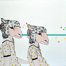 "El lobito bueno" mi primer proyecto de Ilustración, inspirado en el poema de J.A. Goytisolo. Projekt z dziedziny Trad, c i jna ilustracja użytkownika Leticia Alonso Calzadilla - 14.12.2017