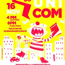 Carteles Univeritarios. Graphic Design, and Traditional illustration project by Pablo Zepeda - 01.01.2017