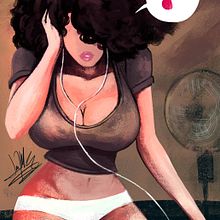Mis ilustraciones digitales en Photoshop. Design, and Traditional illustration project by Luis Fernando Maestre Zambrano - 12.14.2017