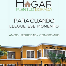Hogar Plenitud Dorada. Advertising project by Dagmi Reyes - 12.15.2017