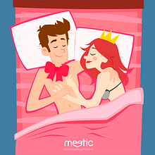 MEETIC. Un proyecto de Diseño gráfico de Alejandra de la Campa - 18.12.2017