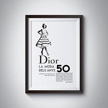 Moda als anys 50. Un progetto di Graphic design e Pubblicità di Edu Argenté - 18.10.2016