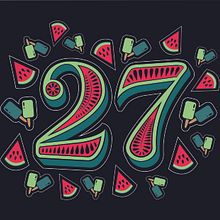 Diseño número 27 . Projekt z dziedziny Design, Projektowanie graficzne, Trad, c, jna ilustracja, Grafika wektorowa, T i pografia użytkownika Judith Engelhardt Moya - 21.12.2017