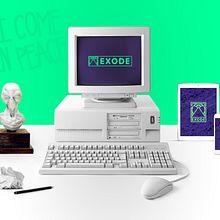 Exode- Personal brand. Graphic Design project by Iván Soso - 12.22.2017