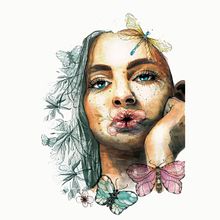 Mi Proyecto del curso: Retrato ilustrado en acuarela. Un proyecto de Bellas Artes de Alisson Acevedo Rivera - 22.12.2017