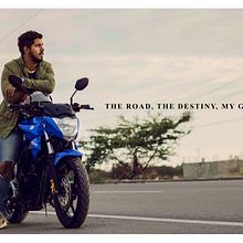 Suzuki Gixxer publicidad. Un progetto di Direzione artistica, Design, Design editoriale, Graphic design, Fotografia, Pubblicità e Ritocco fotografico di Crow - 22.12.2017