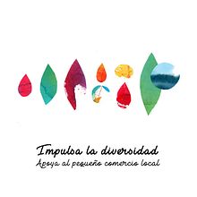 Apoya al pequeño comercio local. Een project van Collage van María León - 20.12.2017