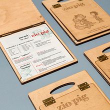 Zio Pig. Br, ing, Identit, Design, Graphic Design, and Traditional illustration project by Alacuerno - 12.26.2017