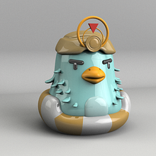 Dios RA. 3D, and Character Design project by Eduardo Jiménez González - 12.27.2017