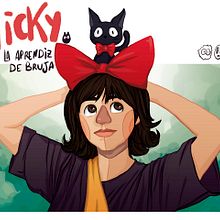 Nicky la pequeña bruja. Projekt z dziedziny Trad, c i jna ilustracja użytkownika Natalia Martín - 28.12.2017