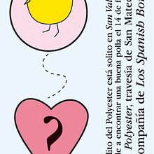 Flyer Los Spanish Bombs 14-02-2009 . Design grafic, Ilustrație tradițională, Ilustrație vectorială și Publicitate de Juan Fernando García de la Nava - 01.28.2009