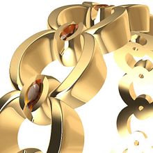 Anillo con gemas..... Un proyecto de Diseño de jo y as de Santi Casanova González - 28.12.2017
