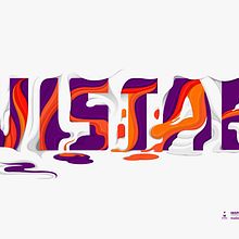 Cabezal Revista Vistar . Fine Arts, Calligraph, Art Direction, Design, Graphic Design, Writing, Traditional illustration, Vector Illustration, Lettering, Advertising, T, and pograph project by Maikel Martínez Pupo - 12.28.2017