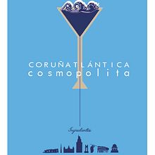 Coruña Cosmopolita (n). Design projeto de Srta. L. Figueredo - 29.12.2017