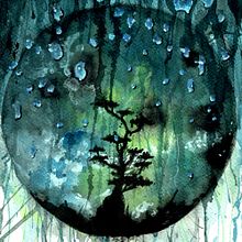 EL ÁRBOL PERDIDO. Painting, Arts, Crafts, Fine Arts, Design, and Traditional illustration project by Lisbet Arce Atauje - 12.29.2017