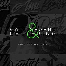 Lettering & Caligrafía 2017. Calligraph, Design, and Lettering project by Daniel Hosoya - 01.02.2018
