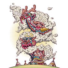 YOROKOBU Ein Projekt aus dem Bereich Verlagsdesign, Grafikdesign, Traditionelle Illustration und Vektorillustration von Loor Nicolas - 03.01.2018