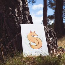 Kitsune. Traditional illustration project by The Wild Rocks - 01.03.2018