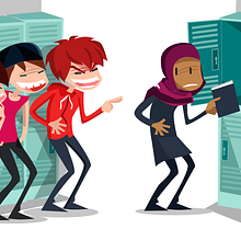 Ayuntamiento de Madrid respecta la diferencia. Contra el bullying. Un proyecto de Diseño de personajes, Ilustración tradicional e Infografía de Jorge de Juan - 04.09.2017