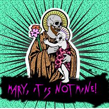 Ilustración "Mary, it is not mine!". Un proyecto de Bellas Artes, Diseño y Diseño gráfico de Lara Cuerdo Cabrera - 04.01.2018