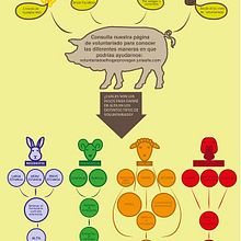 EL HOGAR PROVEGAN. Un progetto di Graphic design e Illustrazione tradizionale di Violeta Mateu - 04.05.2015