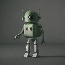Diseño de personaje en 3D e integración en foto de @coudlaind. 3D, Design, and Graphic Design project by Javi Rodríguez - 01.04.2018