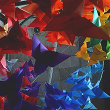 Mariposas Origami. Artes plásticas projeto de Alejandro Bernatzky - 24.10.2016