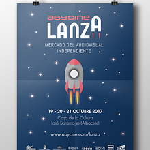 Abycine Lanza - Diseño de la imagen y adaptaciones físicas. Un proyecto de Cine, Diseño, Diseño gráfico, Eventos, Ilustración vectorial, Ilustración tradicional, Br, ing e Identidad, Diseño editorial, Redes Sociales, Creatividad, Diseño de carteles, Dibujo digital y Diseño para Redes Sociales de Elena G. - 19.10.2017
