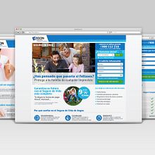 AEGON SEGUROS. Web Design project by Matías Cazorla - 01.08.2018