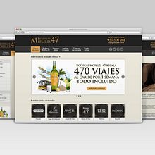 BODEGAS MORILES 47. Graphic Design, and Web Design project by Matías Cazorla - 01.08.2018