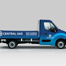 CENTRAL GAS. Br, ing, Identit, and Graphic Design project by Matías Cazorla - 01.08.2018