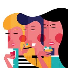 Zaragoza - Ciudad de tapas. Graphic Design, Traditional illustration, and Vector Illustration project by Inés Marco Aguilar - 07.15.2017