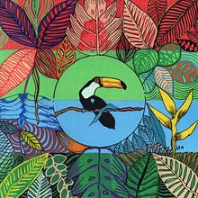 Pintura sobre madera y acuarelas. Un progetto di Stampa, Illustrazione tradizionale, Pittura e Pittura ad acquerello di Ligia Rocha Zeolla Vieira - 08.01.2018