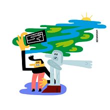 Mercat - Ajuntament d'Amposta . Art Direction, Character Design, Traditional illustration, Vector Illustration, and Painting project by Hernan en H - 01.09.2018