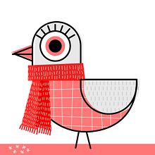  Las palomas del Pilar. Character Design, and Vector Illustration project by Inés Marco Aguilar - 01.09.2018