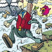 Ilustración para el proyecto Wise(ish) Words. Traditional illustration project by Marcos Cabrera - 01.09.2018