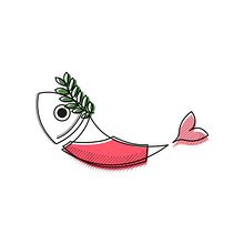 Anchoas a la Carta. Character Design, Graphic Design, Traditional illustration, and Vector Illustration project by Inés Marco Aguilar - 01.09.2018