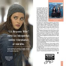Diseño editorial. Doble página de revista.. Un progetto di Design editoriale di Juan Manuel Valdés Piñeyro - 19.08.2017