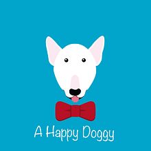 A Happy Doggy. Cop, writing, Design, Writing, Marketing, Advertising, and UX / UI project by Andrea Bertomeu Esteve - 01.10.2018