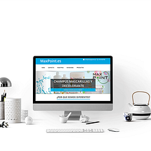 Web Max Point y Tienda Online Comercial Carpel. Web Design project by Patricia Castaño - 01.11.2018