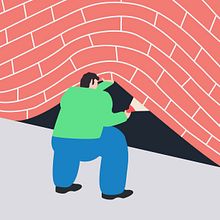 Fake walls. . Ilustrasi tradisional proyek oleh Guille Manchado - 01.11.2018